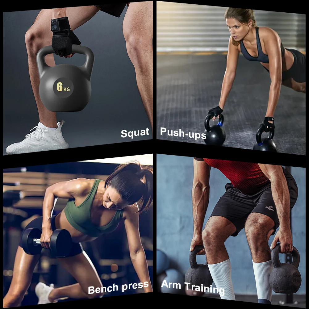 4kg 6kg Water-filled Kettlebell Weights Soft Kettle Bell Dumbbell