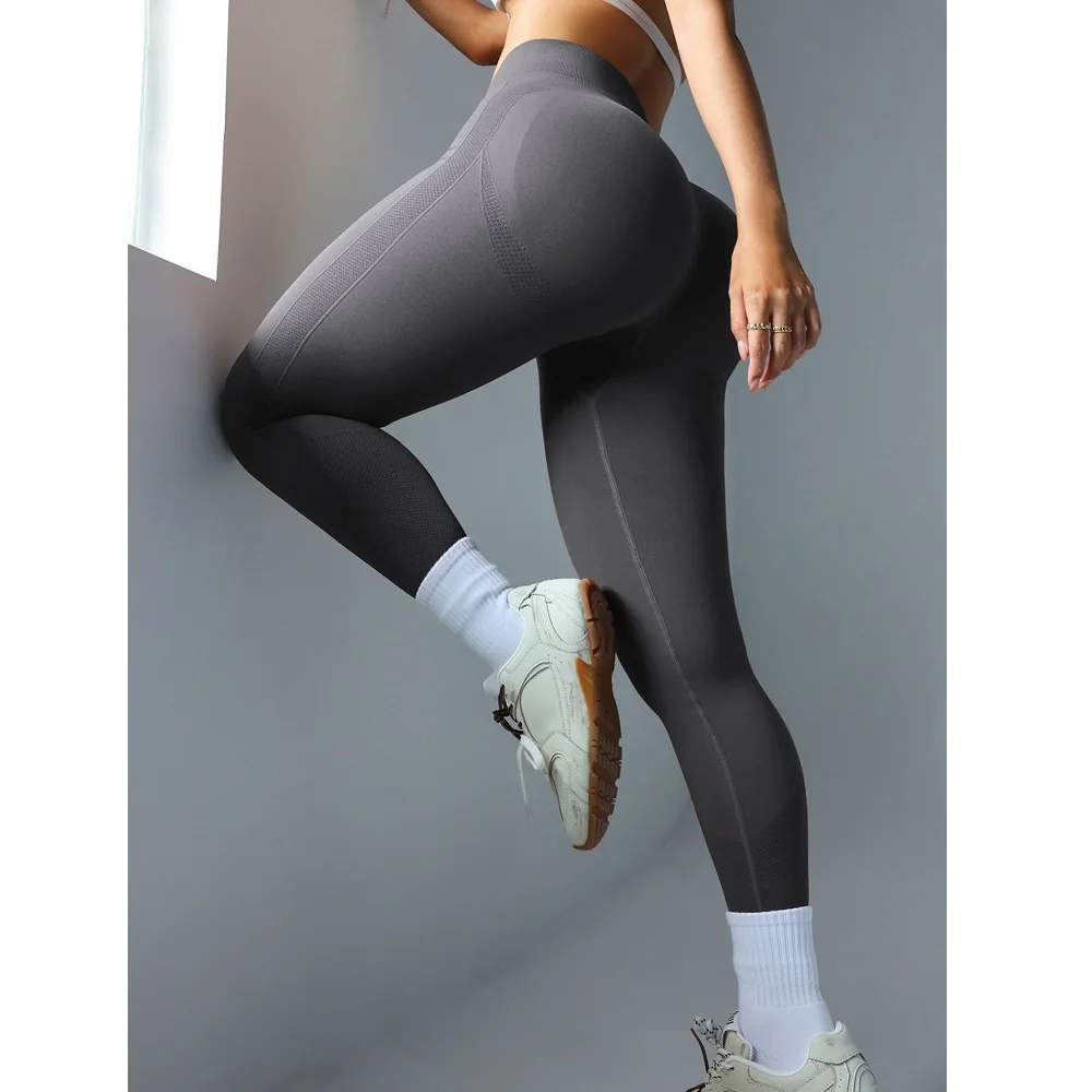 Seamless Leggings Sports Women Gym Wear Clothes Outfit Yoga Pants Fitness Running Tights Quick Dry Leggings - 5