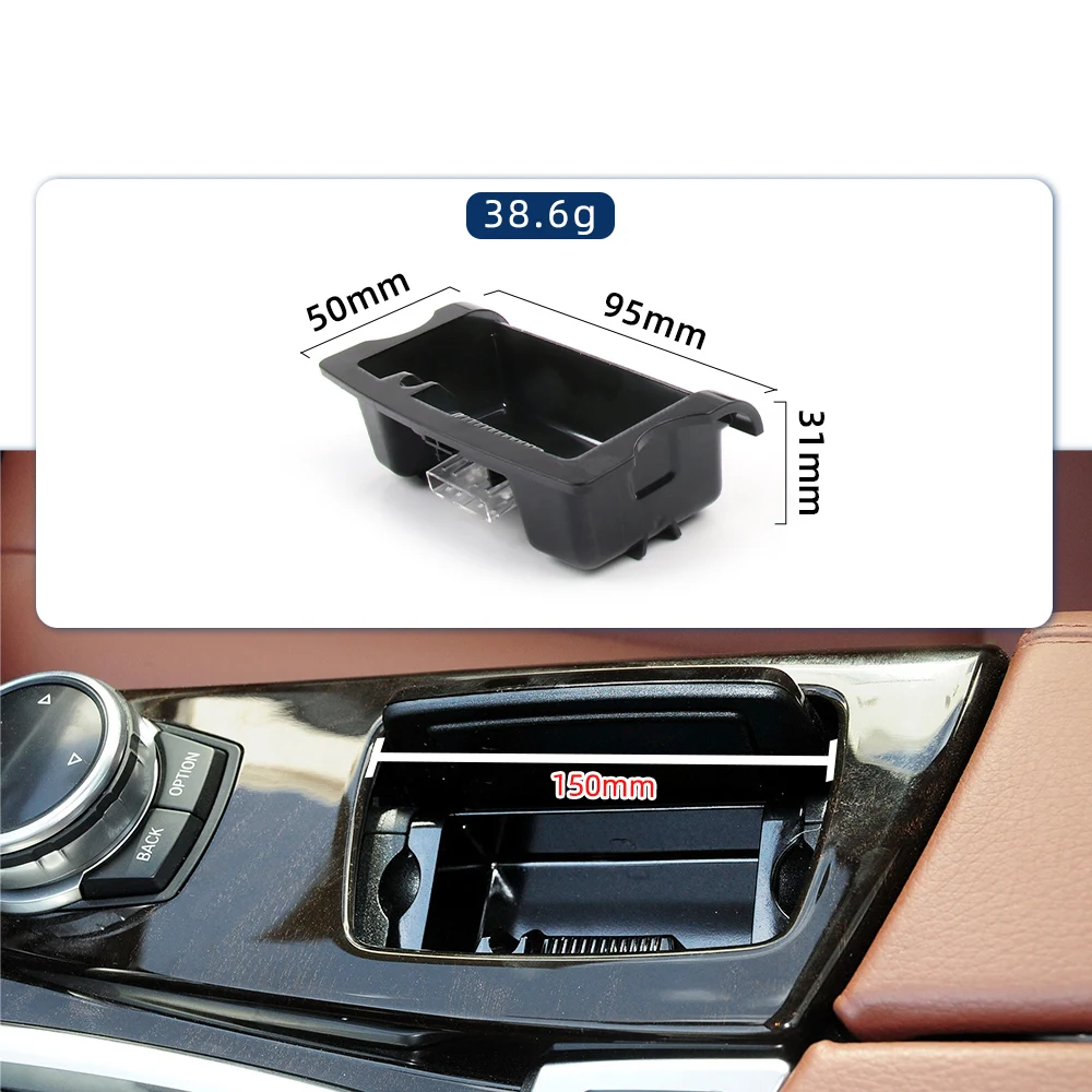 BMW 5 시리즈 F10 F11 F18 520 523 525 528 530 2010-2017 51169206347 용 차량 센터 콘솔 재떨이 박스 재떨이 커버