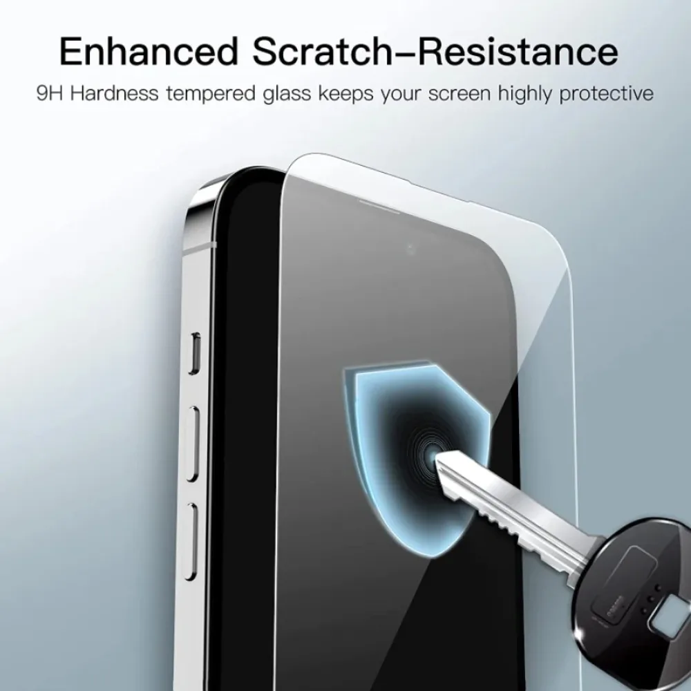 Premium HD Tempered Glass Screen Protector - 3 Pack