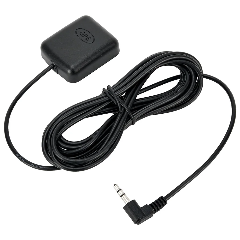 Car GPS Receiver and Antenna Car GPS Receiver Module With Antenna 3.5mm Elbow For Machines With GPS Function For Car Truck SUV Dash Cams Dash