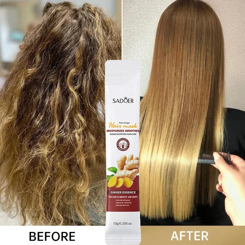 Hair Mask Magical Keratin Hair Mask 5 Seconds Fast Repairing Damaged Frizzy Hairs Soft Smooth Shiny for Permanent Straightening Hair Care