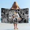 Anime One piece luffy Microfiber Beach Towel Absorbent Quick dry Soft Yoga Swimming Resort Mountain Climbing Towel 1