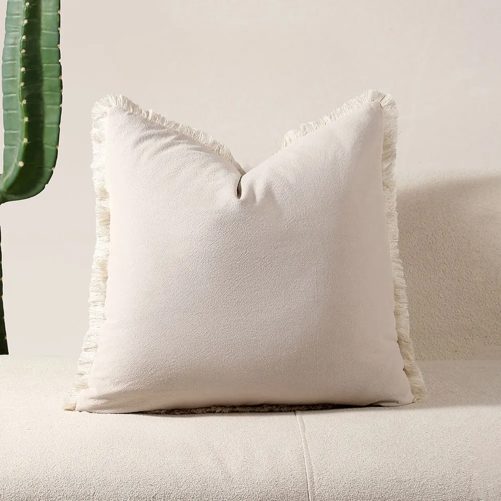 Boho Throw Pillow Cover Image 5