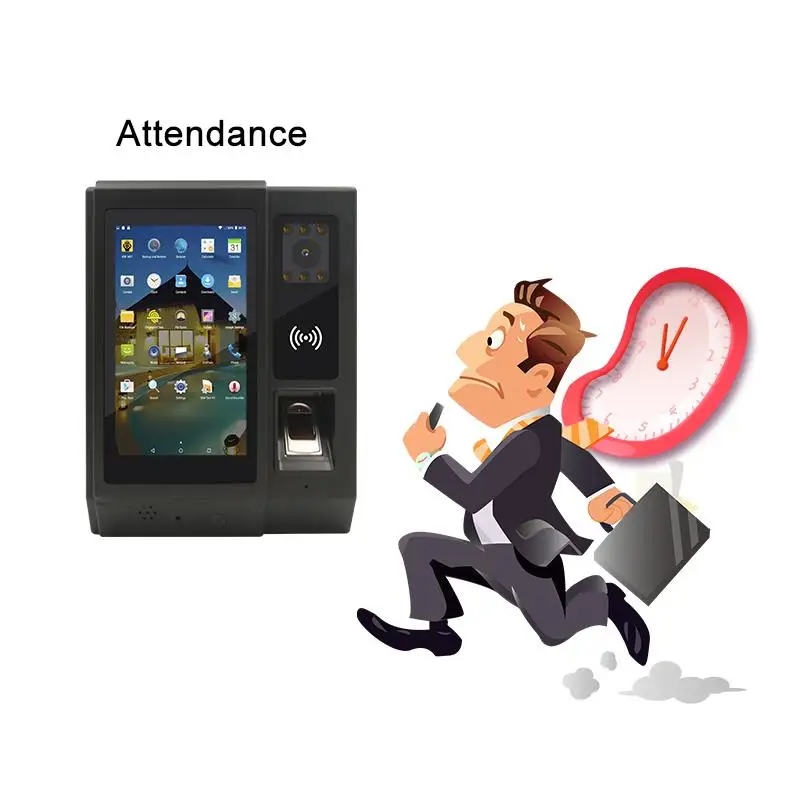 Hfsecurity Finger Time Clock Thumb Print Rfid Access Control System Card Fingerprint Attendance Machine Sdk Java