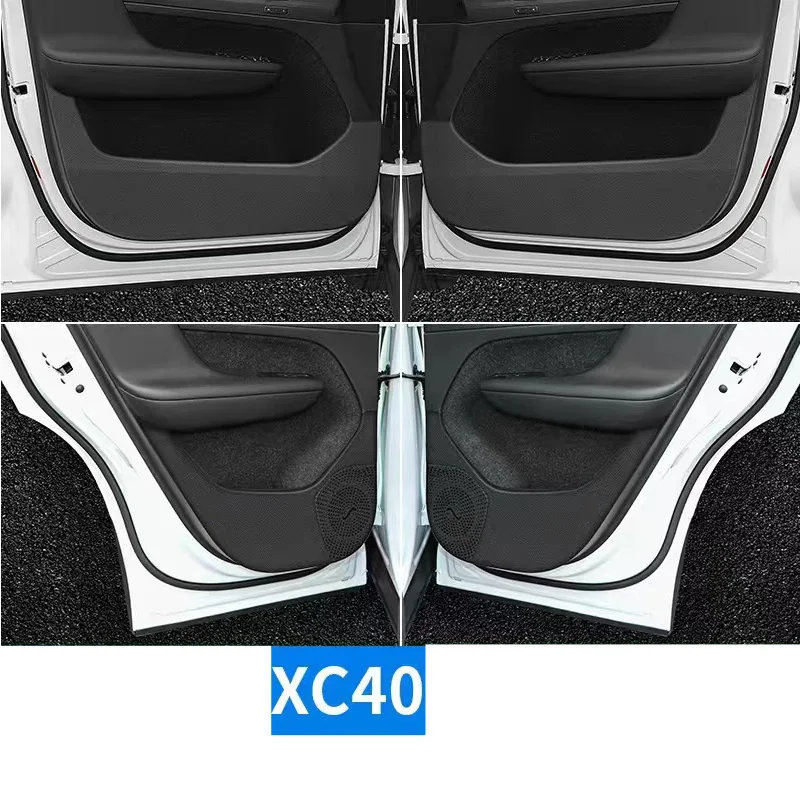 Car sticker for volvo s60 v60 xc90 s90 v90 xc40 xc60 door anti-kick pad interior four-door protective accessories auto accessories