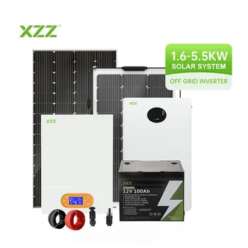 1.6kW-5.5kW Solar Hybrid Inverter | Off-Grid Pure Sine Wave | High Power Home Backup System