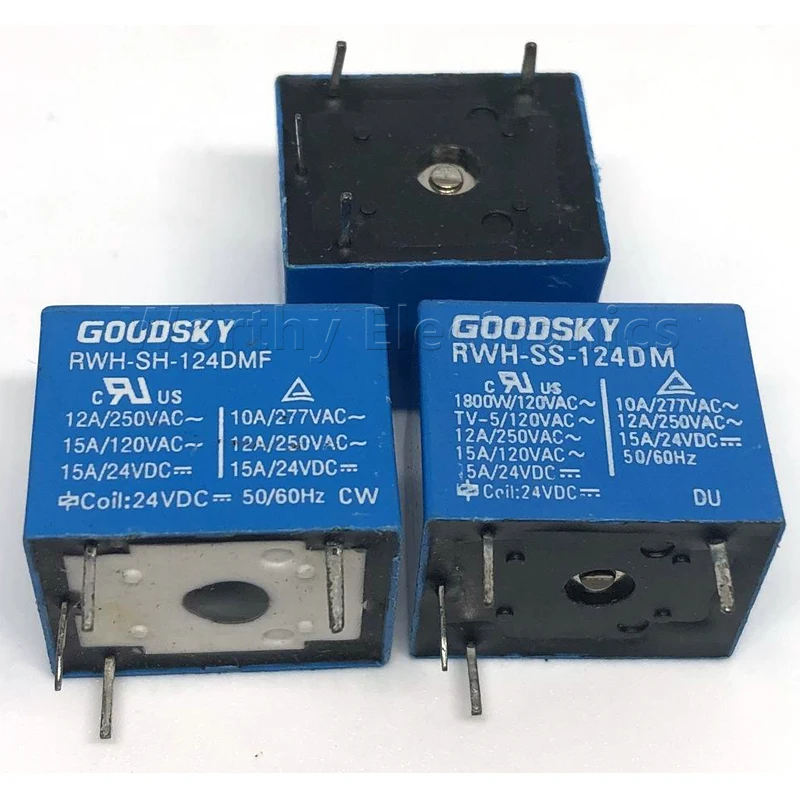 

Бесплатная доставка, оптовая продажа, 10 шт./лот, реле RWH-SH-124DM