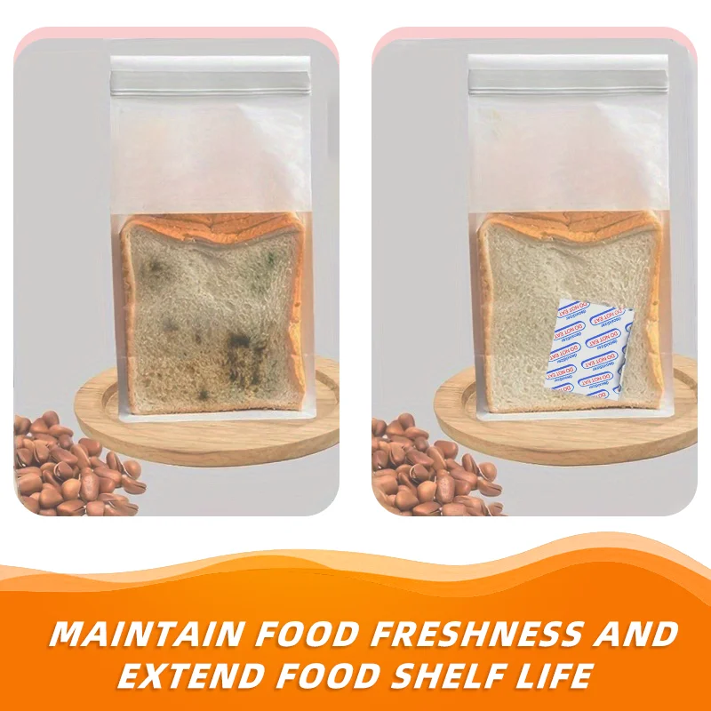 Long Term Storage Vacuum Sealed Bag Jars Oxygen Absorbers for Food Dry Food Storage Cans oxygen absorber for food