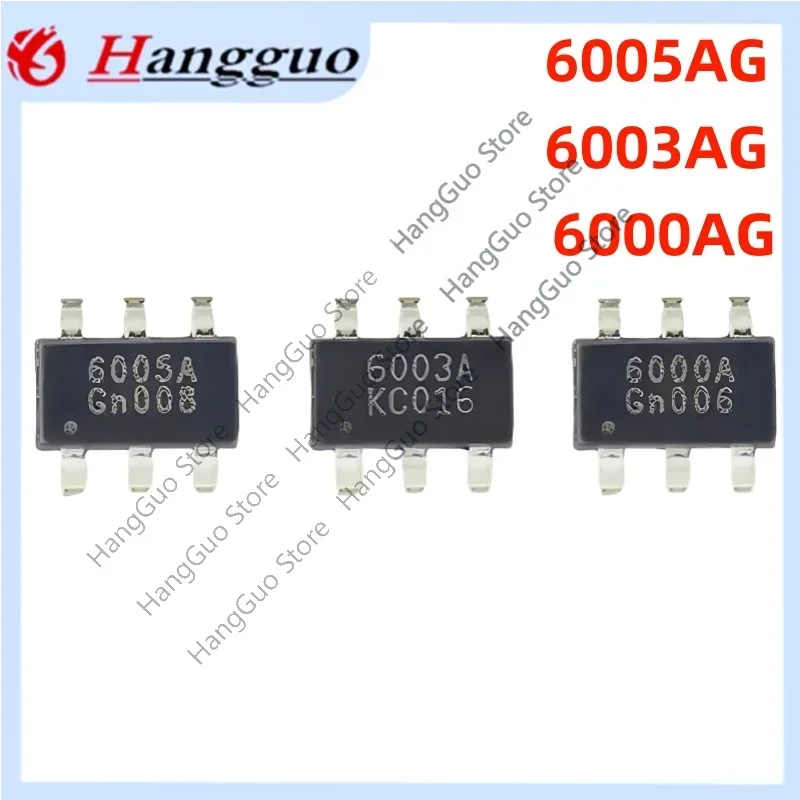 10 teile/los Marke neue original 6005A 6003A 6000A PF6005AG PF6003AG PF6000AG SOT23-6 Power-management IC chip