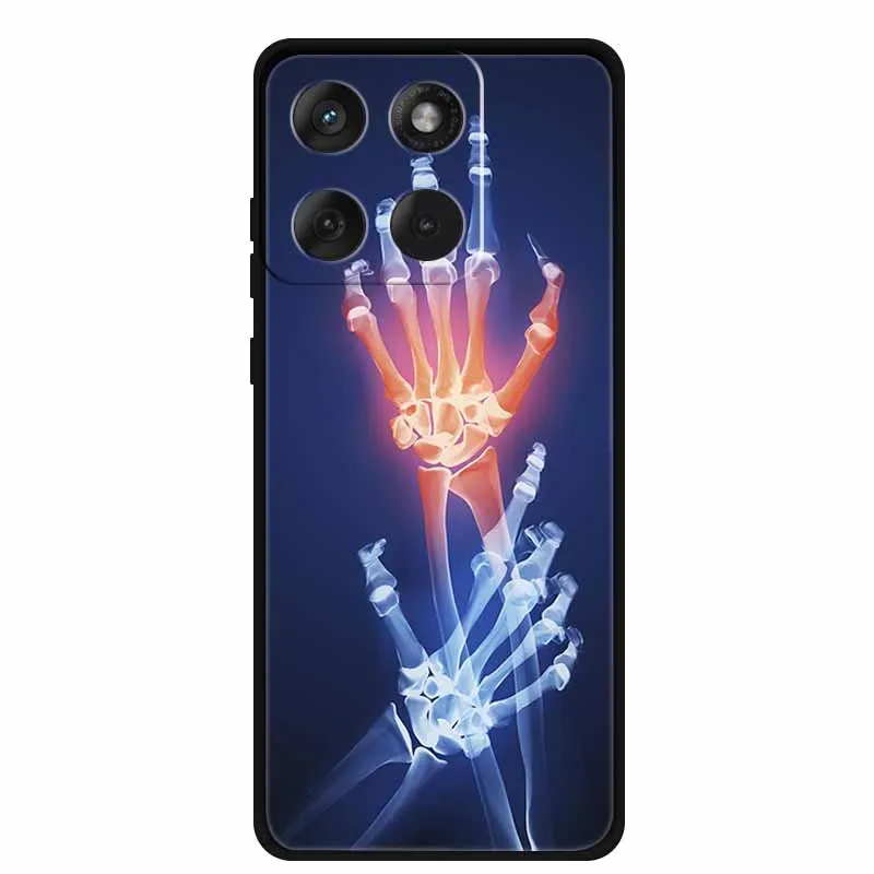 Fashionable Black Silicone TPU Soft Phone Case – Sleek Protective Back Cover s