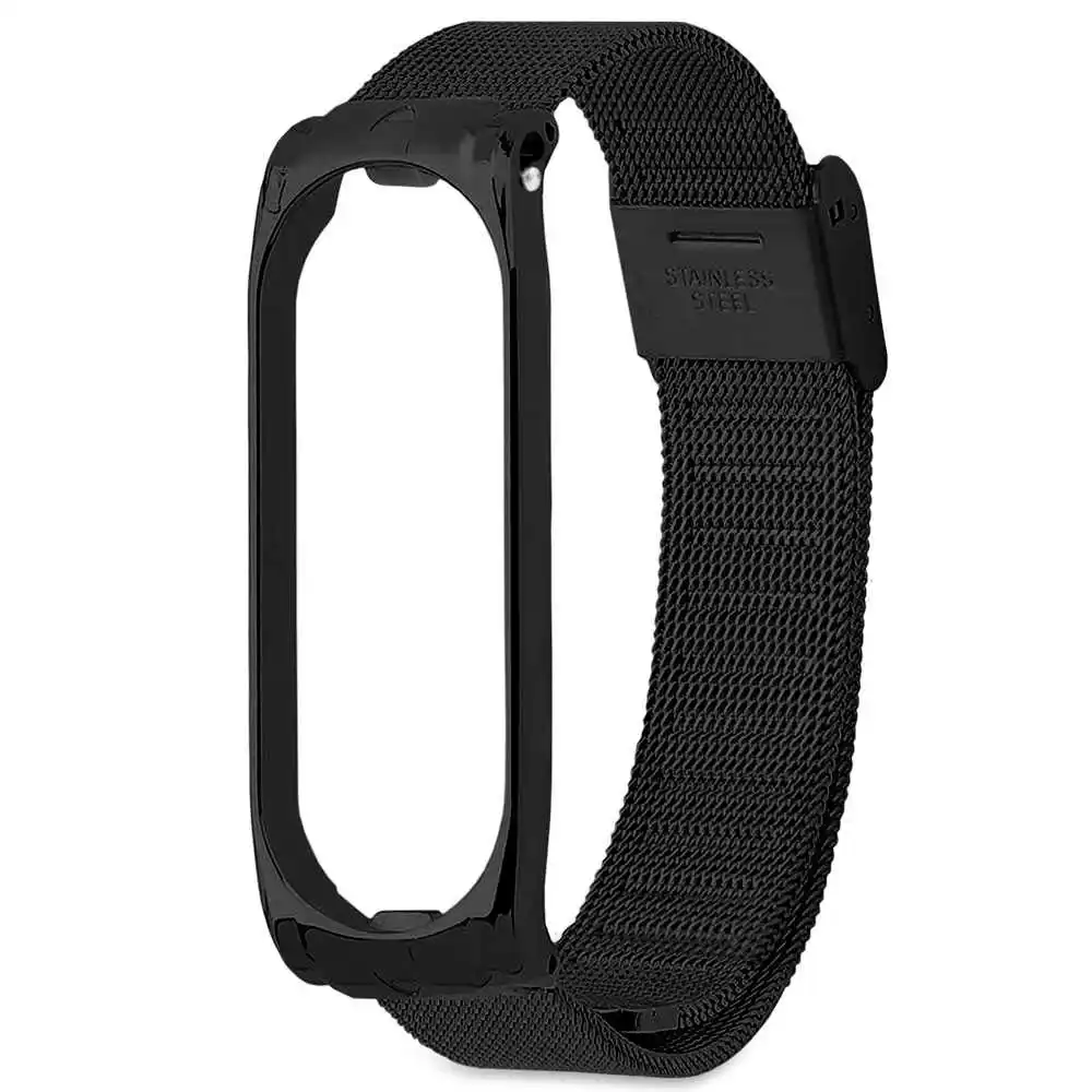 Ремешок из нержавеющей стали для наручных часов Xiaomi Mi Smart Band 3 4 | Наручные часы