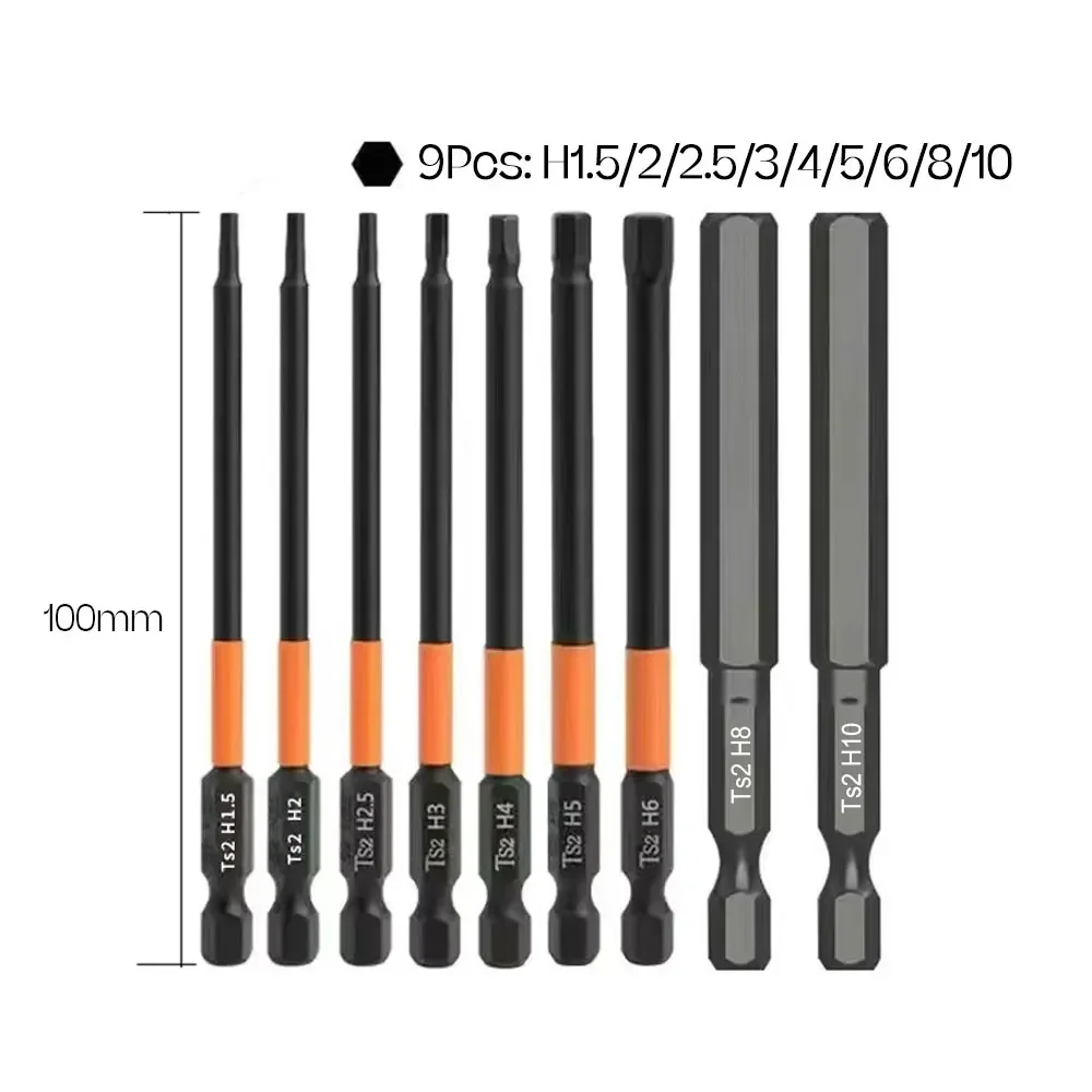 Фото Prodrill S2 набор магнитных отверток с шестигранной головкой №3