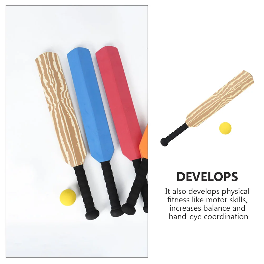 Cricket Play Kids Outdoor Toys Tree Stump Beach Eva Children Bat Game Parent-child