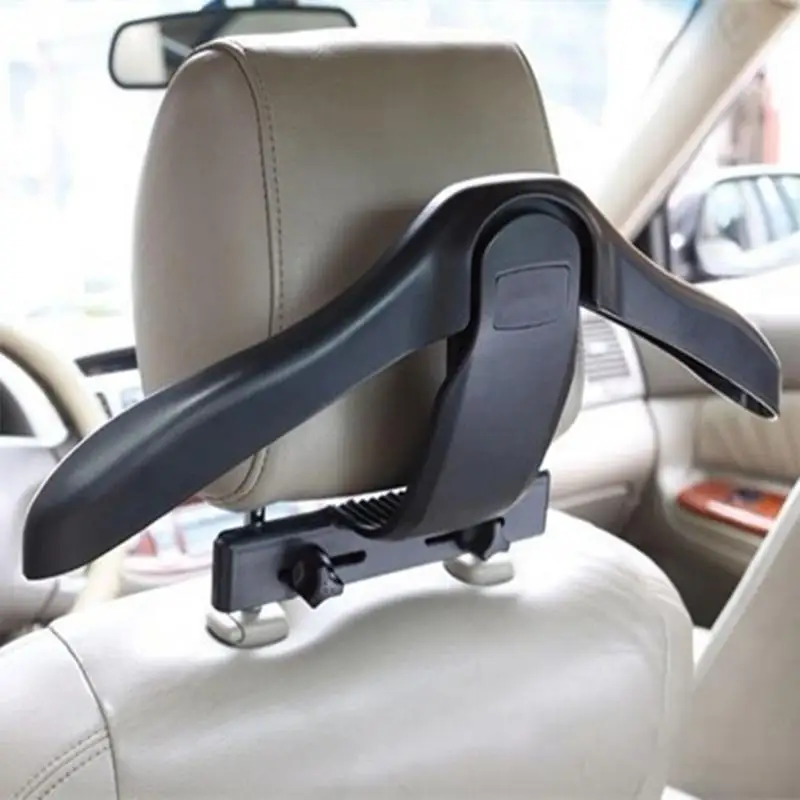 Car Coat Hanger Retractable Car Hook for Headrest Multifunctional Auto Hat Holder Car Interior Accessories Hooks for Travel