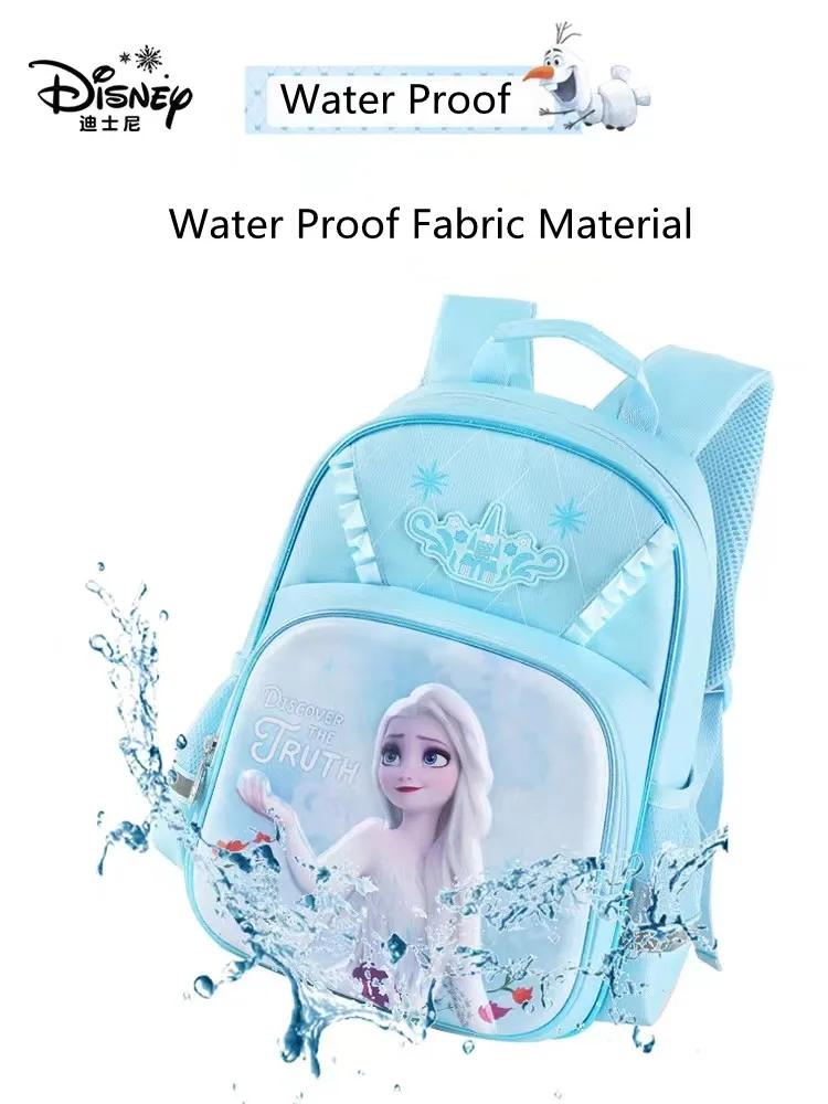 Disney dondurulmuş okul çantaları kızlar için Elsa Anna birincil öğrenci  omuz ortopedik sırt çantası sınıf 1-5 çocuklar Birhtday hediyeler Mochila -  AliExpress