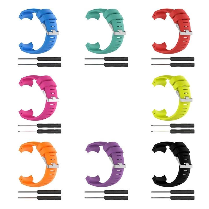 Bracciale In Silicone A Sgancio Rapido Per Suunto Core Alu Cinturino Da Polso Di Ricambio Per Smart Watch Nero Per Cinturini Suunto Core