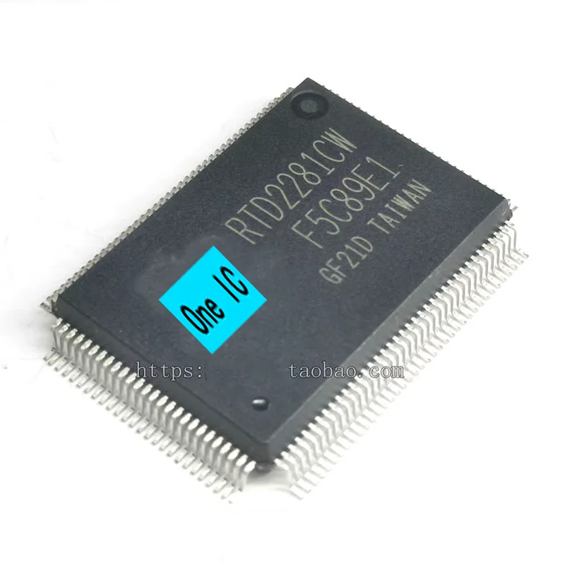 

100% Original RTD2281CW RTD2281CW-CG 2281 RTD2281 QFP128 Brand New Genuine Ic