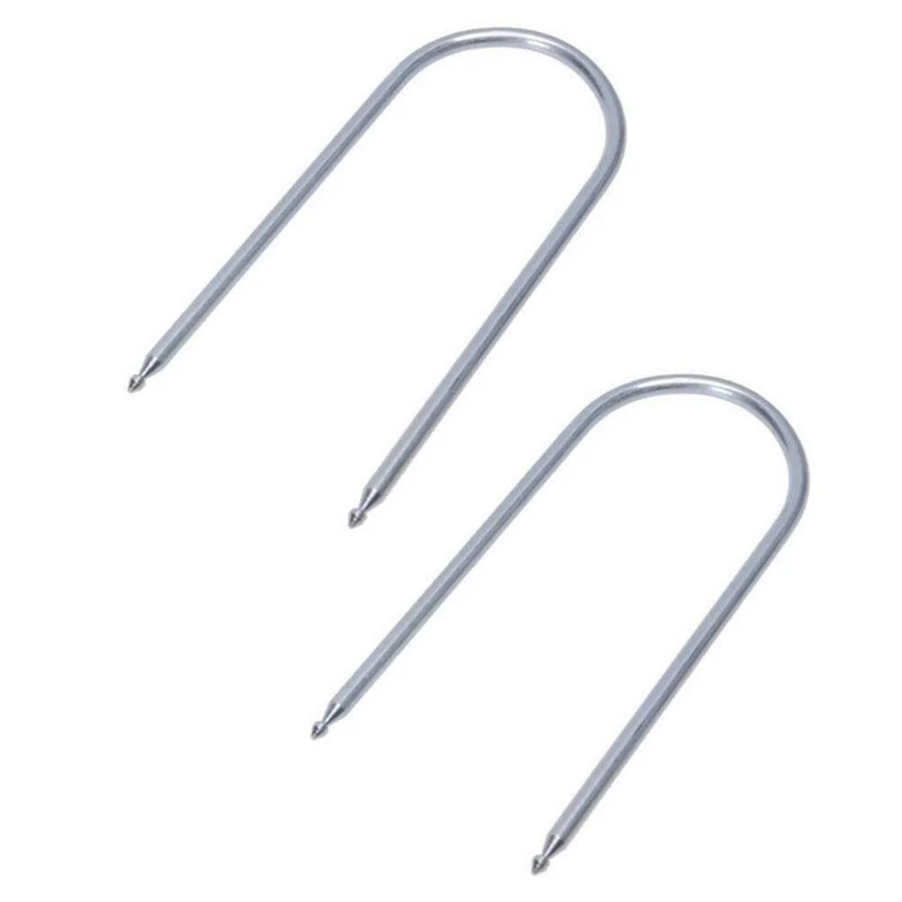 

Car Radio Remove Tool 2Pcs Auto Repair Double DIN Hand Tools Release Keys Silver Stainless Steel Accessories Part