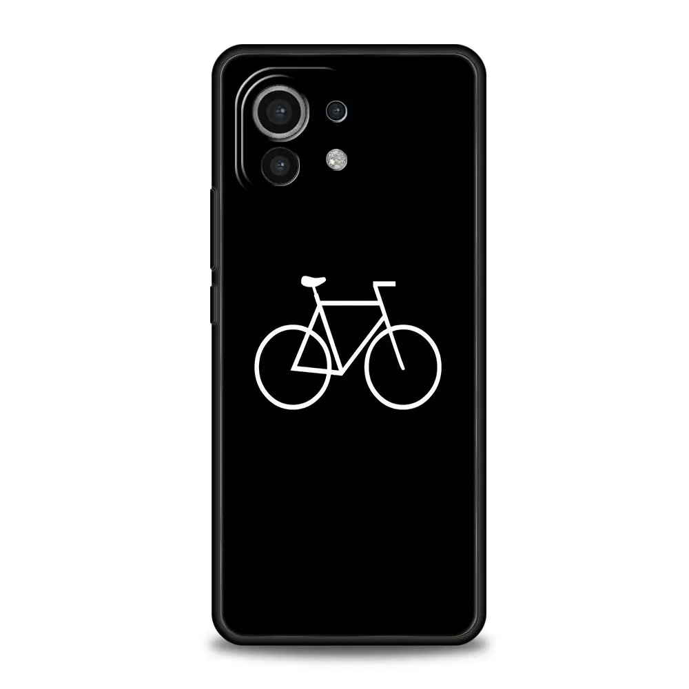 Durable Phone Case with Mountain Bike Design