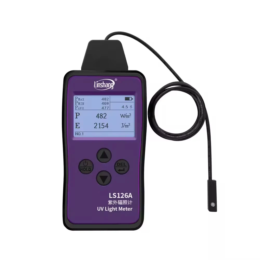 

LS126A UV Light Meter UV Intensity Meter Spectral response 340nm-420nm Resolution 1mW/cm2