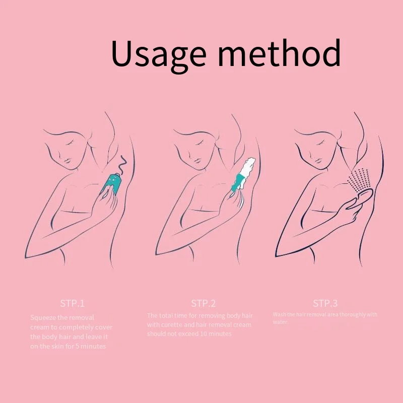 Hair Removal Cream Scraper S-shaped Curved Portable Scraper Reusable Any Part Of Body Travel Professional Beauty Tool 10Pcs
