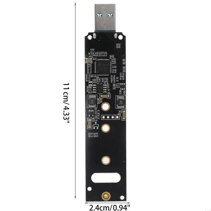 W3JD NEW NVME to USB 3.1 Type-C Adapter SSD Adapter NVMe Enclosure for M.2 to USB 3.1 for Case NVME PCIE M Key