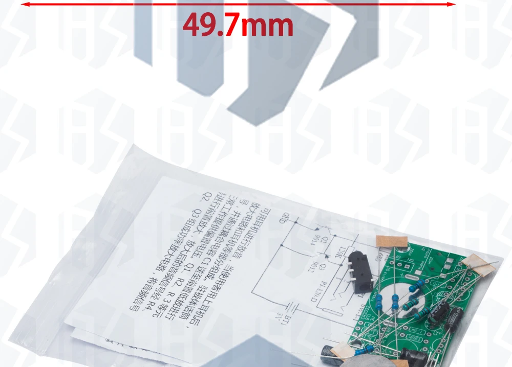 Audioverstärker, lose Teile, Hörgeräte-Set, praktische Ausbildung und Lehrwettbewerb zum Thema „Do-it-yourself“, Interesse an der Herstellung von losen Teilen. – Detail 4