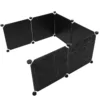 1 Set Cat Litter Box Enclosure Privacy Protector Durable Pp Material Anti-Splashing Easy Potty Training Gift For Pet Owners 4