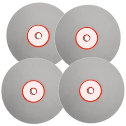 Disque de polissage diamant, grain 600, 800, 1200, 3000, 6 pouces, 4 pièces 