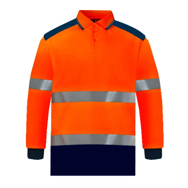 Summer Reflective Quick Dry Safety Polo