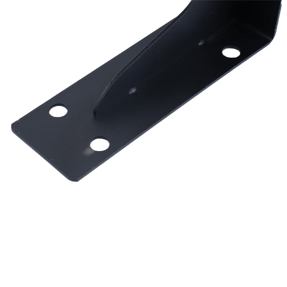 

Крепежный кронштейн, тяжелый железный кронштейн для больших нагрузок, компактный черный Кронштейн для мебели