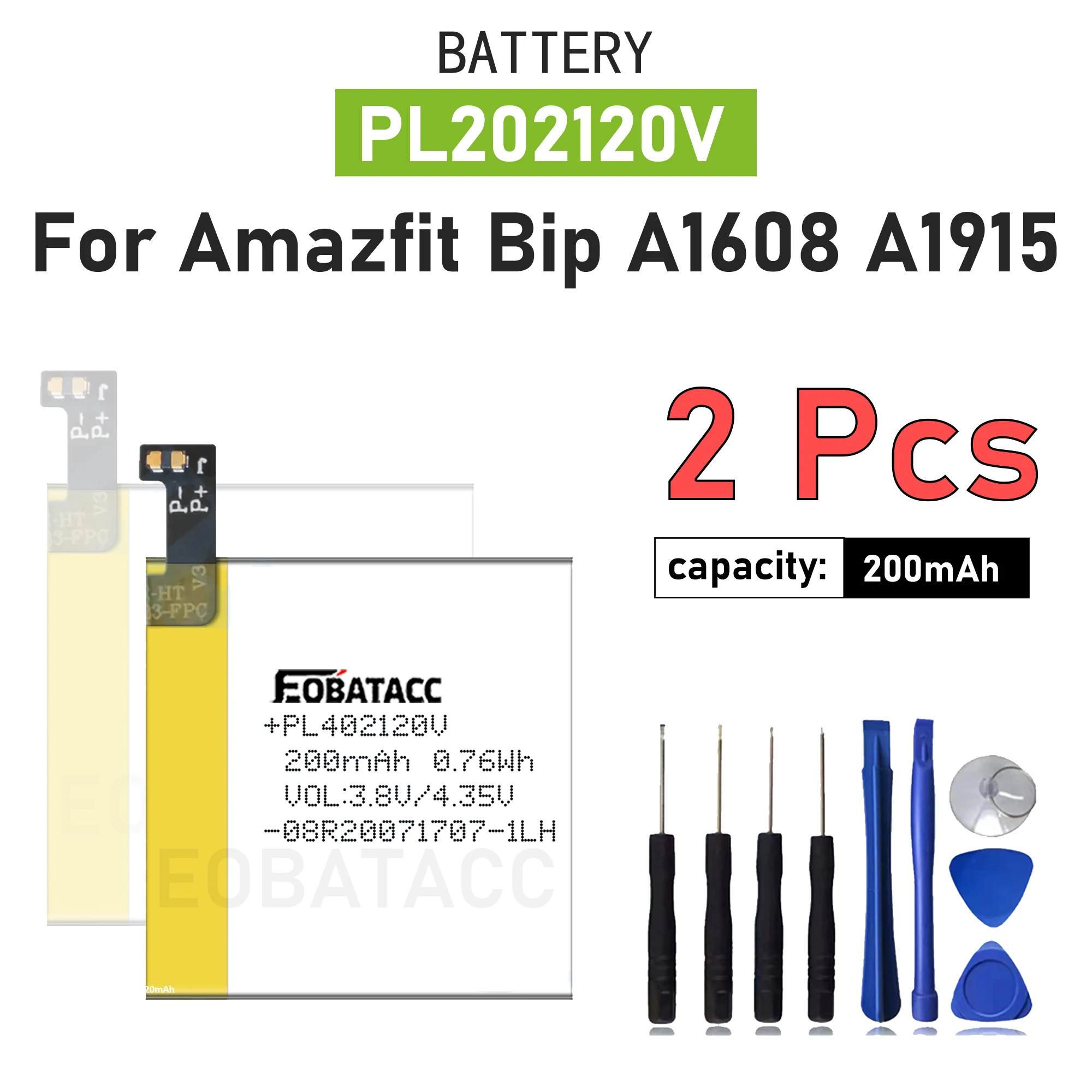 Custom-Fit A20702TP Watch Battery