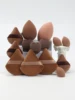 High-Energy 14-Piece Set,3 Loose Powder Puffs & 3 Mini Loose Powder Puffs & 2 Large Makeup Sponges & 3 Mini Makeup 3