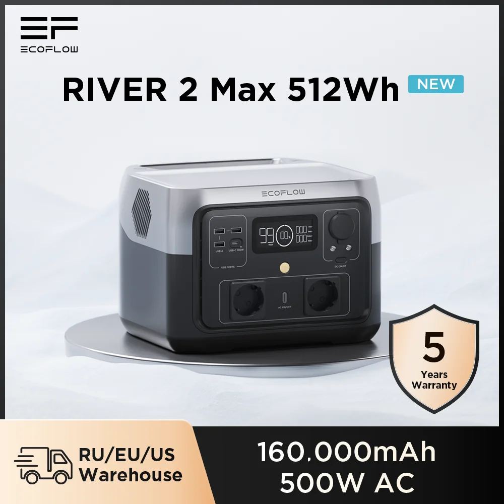 新品未開封　Ecoflow River 2 max エコフロー　ポータブル電源