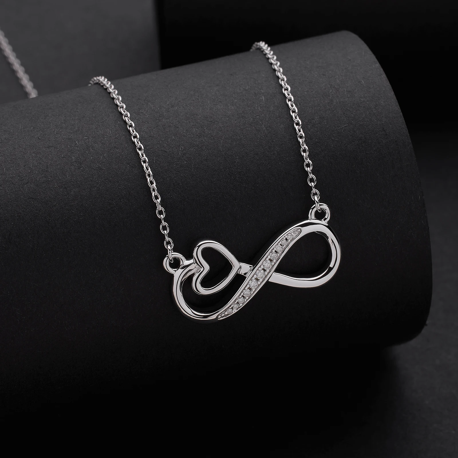 

Blak Friday Round Shape Pendant 925 Silver 38cm-45cm Round DEF Moissanite VVS1 Pendant Necklace for Women Anniversary Gift