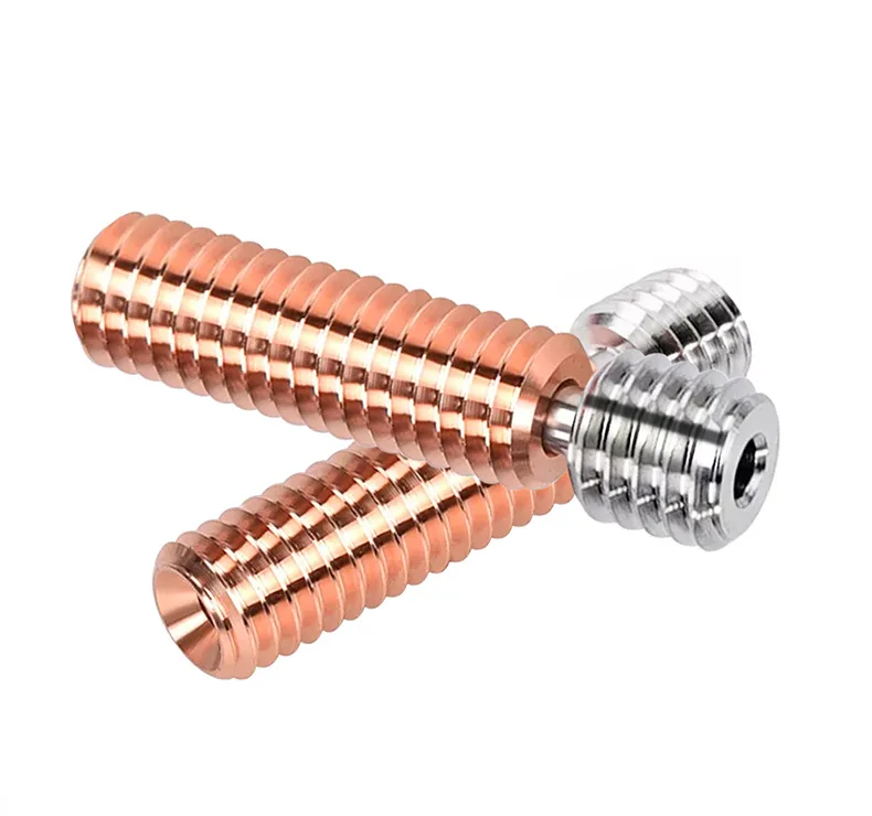 peças de impressora cr10 bi-metal heatbreak cobre