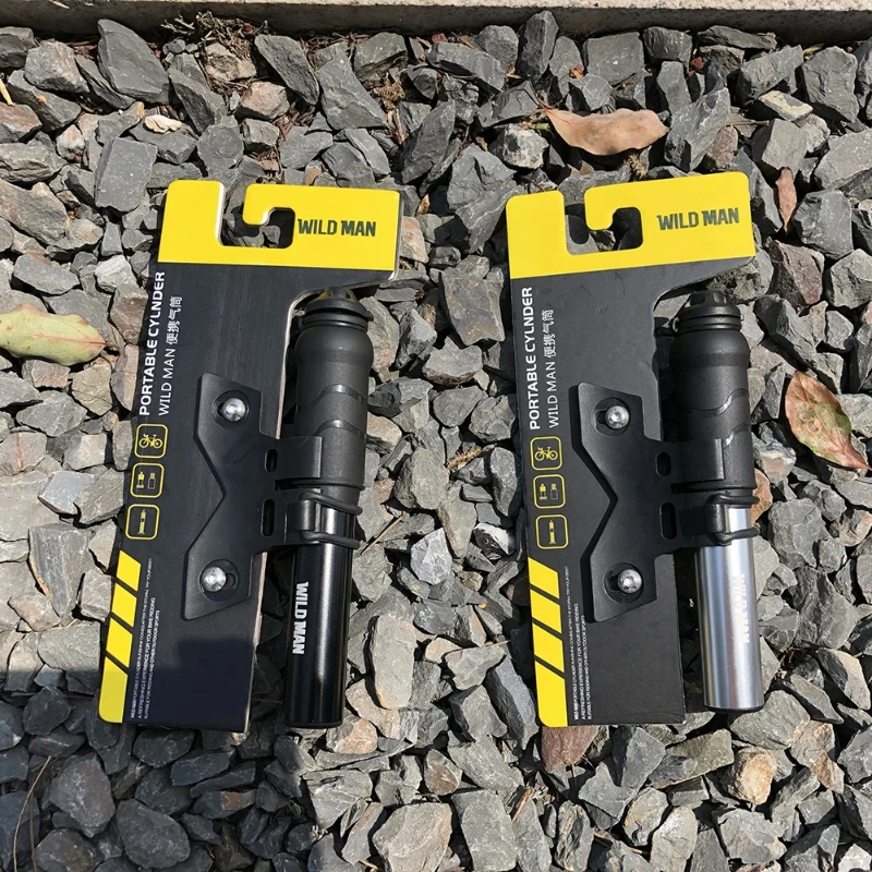 WILD MAN Alloy Mini Bike Pump Portable Cycling Air Pump Mountain Bicycle Air Pump Mtb Accesorios Schrader Presta Valve 100 Psi - Image 5