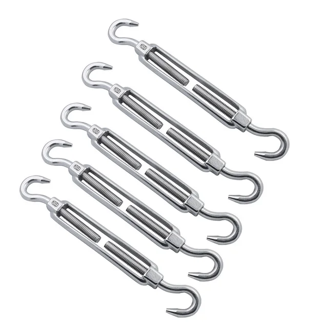 Shade Sail Hardware Kit A Háromszög Téglalaphoz Sun Telepítés 304 Fokozatú Rozsdamentes Kert Szabadban