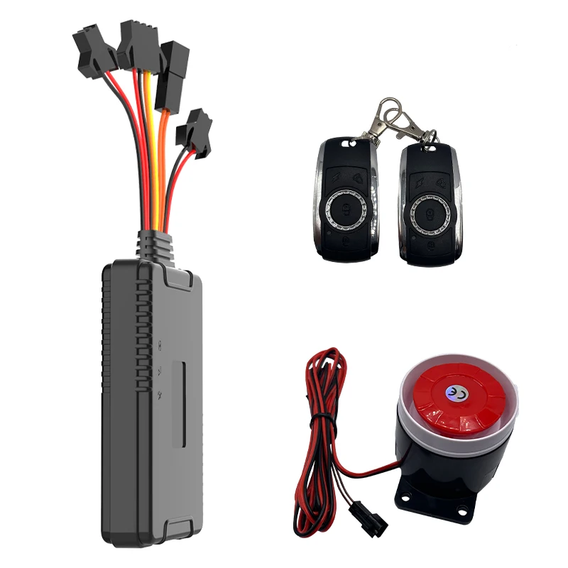 Trackerking DK37A SIMCOM7670SA 4G+2G GPS Tracker with Remote Control Engine Kill Realtime Location Tracking and Alarm Siren