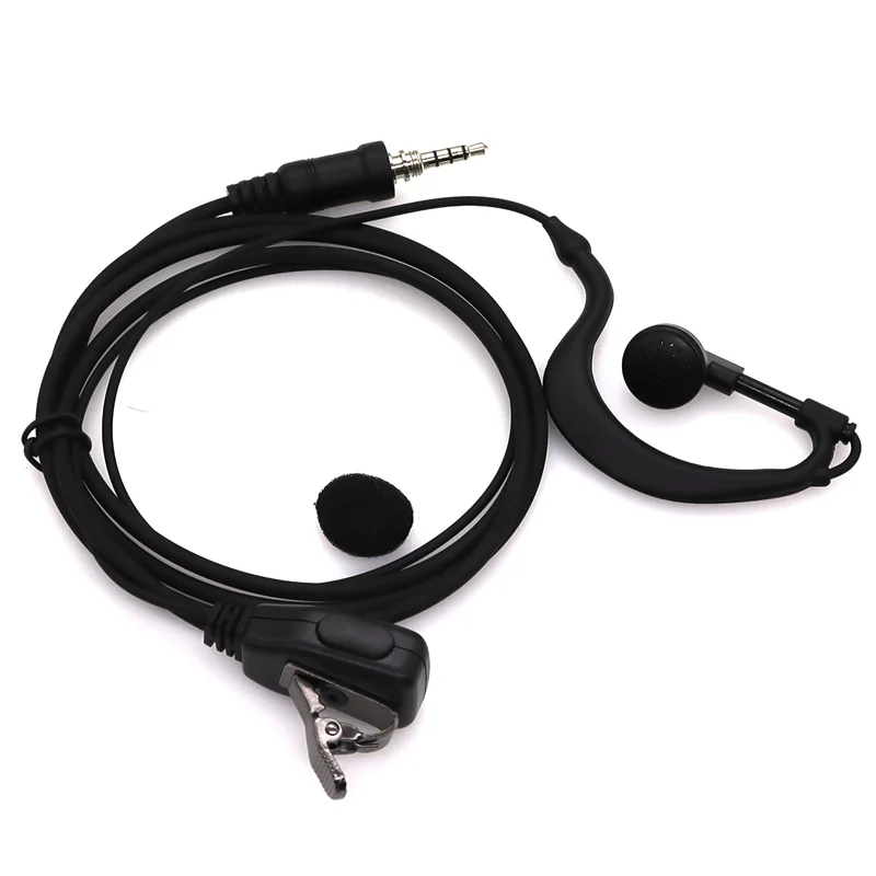 Yaesu-pptマイク付き頂点イヤホン,3.5mm,スレッド付き,VX-6R vx7r VX 