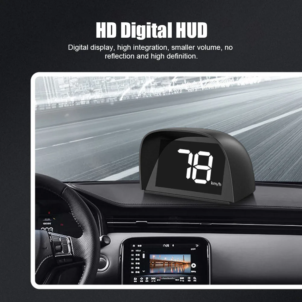 ڵ GPS HUD 5V USB  ÷  ӵ,   ÷  ÷  Ʈ, KMH/MPH  ڵ ׼