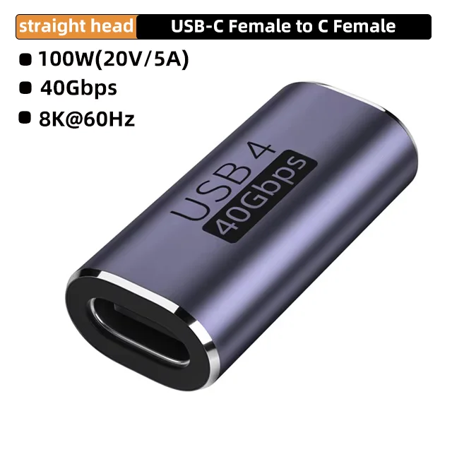 Ultra-Fast 4K USB-C OTG Adapter with 100W Charging and 40Gbps Data Transfer