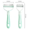 Dog Comb Stainless Steel Dog Brush Double-sided Combs for Cat Hair Knot Opening Pet Hair Remover Pet Grooming Knife Dogs Brush 6