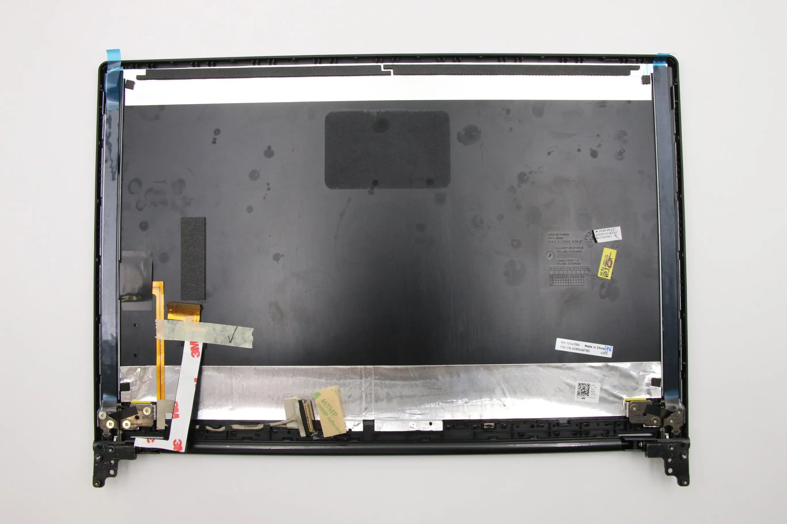 Lenovo Legion Y540-15IRH Y540-15IRH-PG0 노트북 LCD 쉘 모델 번호 FRU 5CB0U42703 LA LBG A용 전면 후면 패키지 커버 케이스