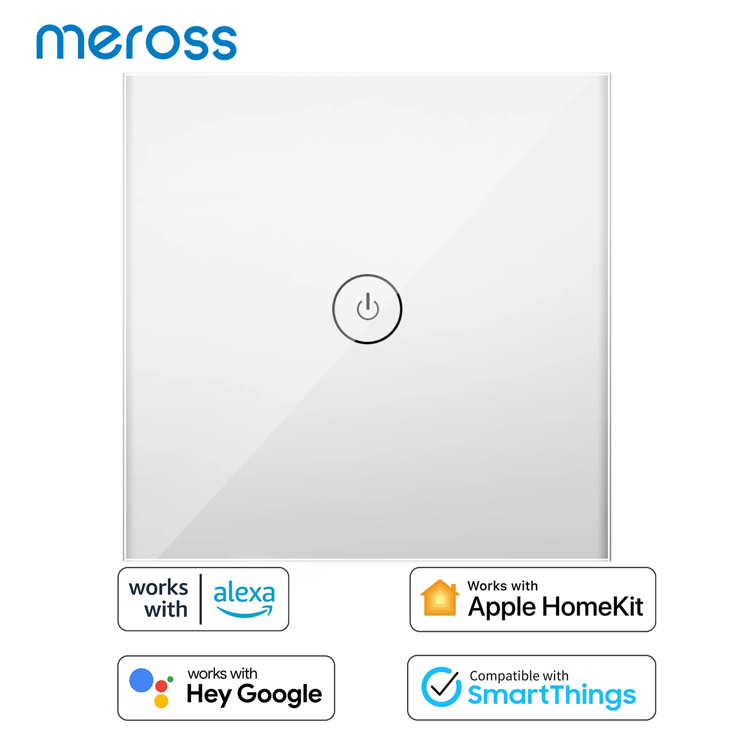 Meross Interrupteur Connecté(FIL NEUTRE REQUIS), Interrupteur Intelligent  Compatible avec HomeKit,Alexa,Google Home et SmartThings,Interrupteur Mural  WiFi avec Commande Vocale et Contrôle à Distance en destockage et  reconditionné chez DealBurn