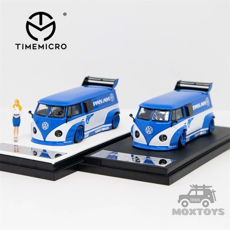 Time Micro 1:64 T1 Van Pan Am Diecast Model Car