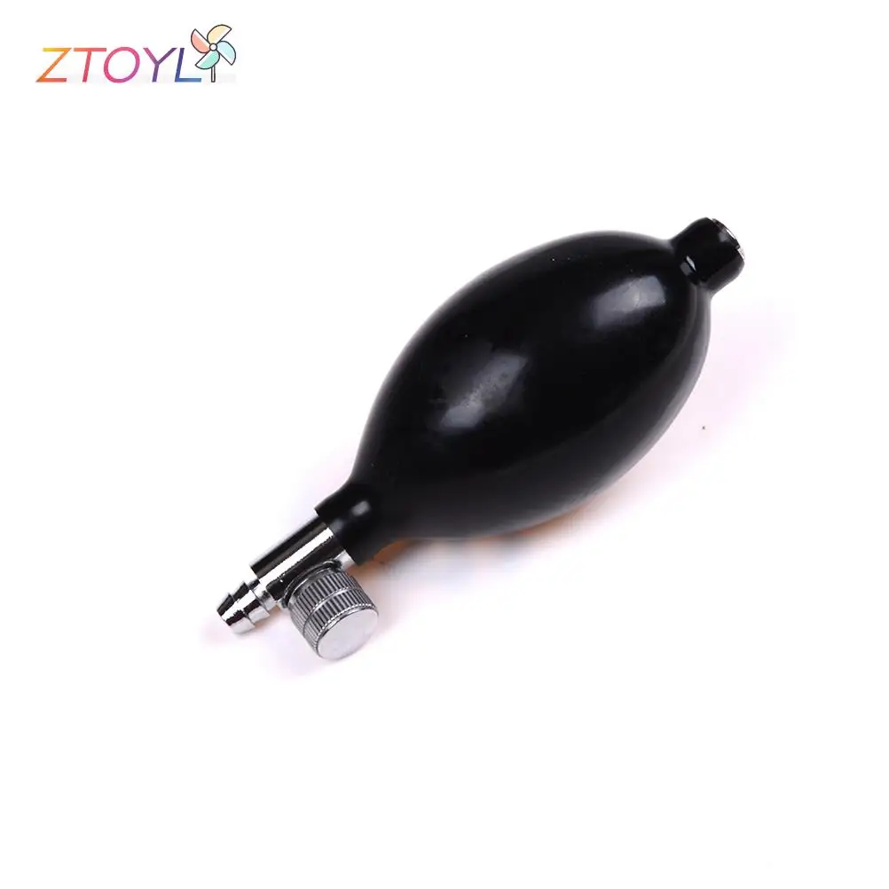 

HOT Replacement Manual Air Pump Inflation Sphygmomanometer Oximetro Mercury Blood Pressure Latex Ball Bulb + Air Release Valve