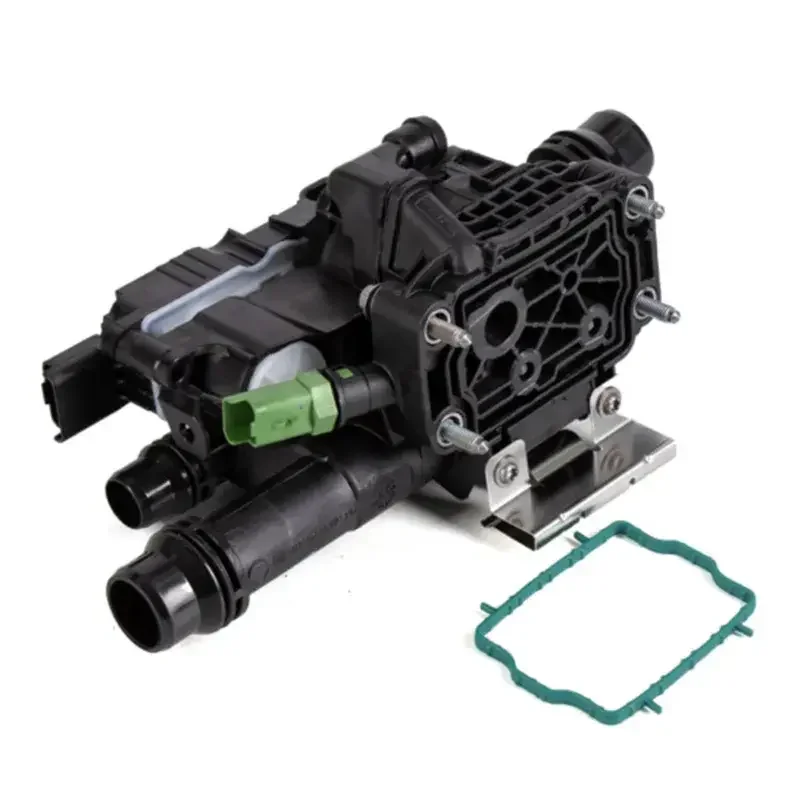 Cooling System Coolant Thermostat Housing Assembly 9850364680 9803549480 for Peugeot 208 308 5008 Citroen Berlingo B9 C3