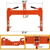 3 Point Quick Hitch fits Cat 1 with 2" Receiver, 3000lbs, Orange 4